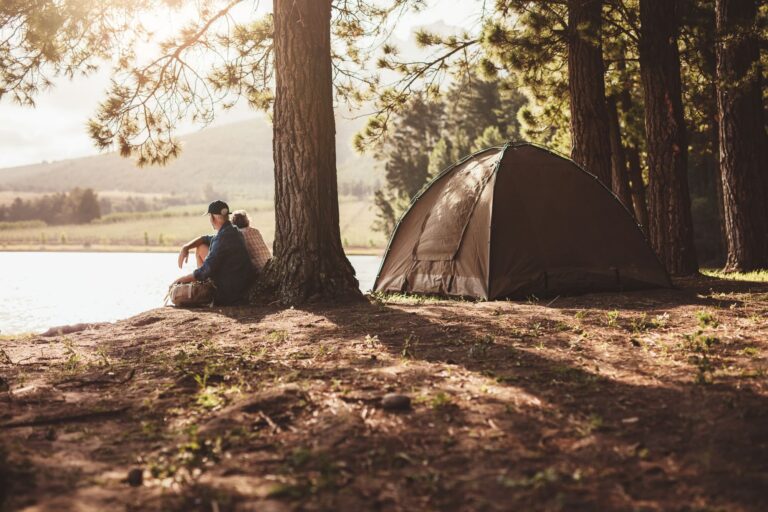 how does camping reduce stress brainly?   