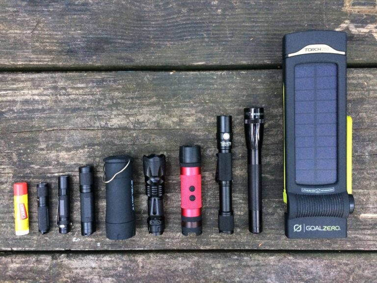 What is the ideal flashlight for camping?