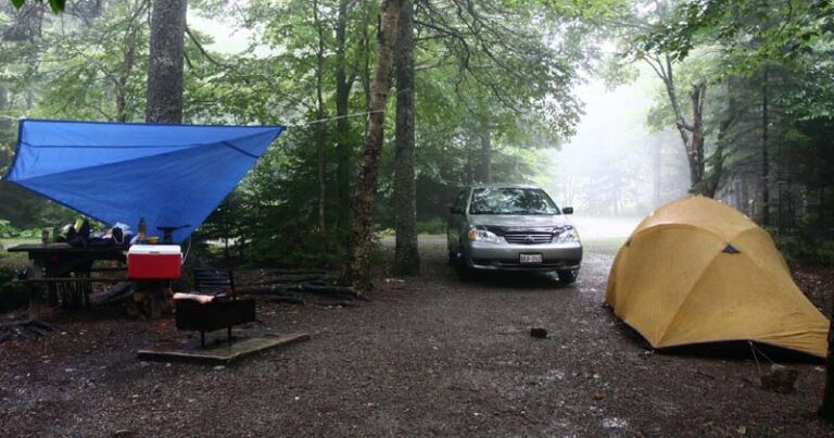 DRY CAMPING VS WET CAMPING